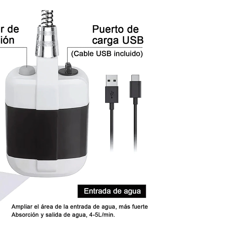 Ducha Portátil Para Camping Ducha Recarg - Varietas Chile - Santiago