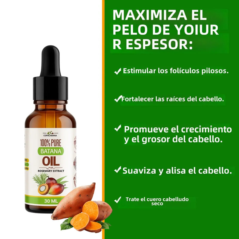 Aceite Batana Crecimiento Cabello 30 Ml