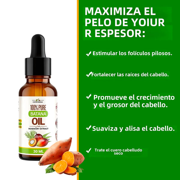 Aceite Batana Crecimiento Cabello 30 Ml - Varietas Chile - Santiago