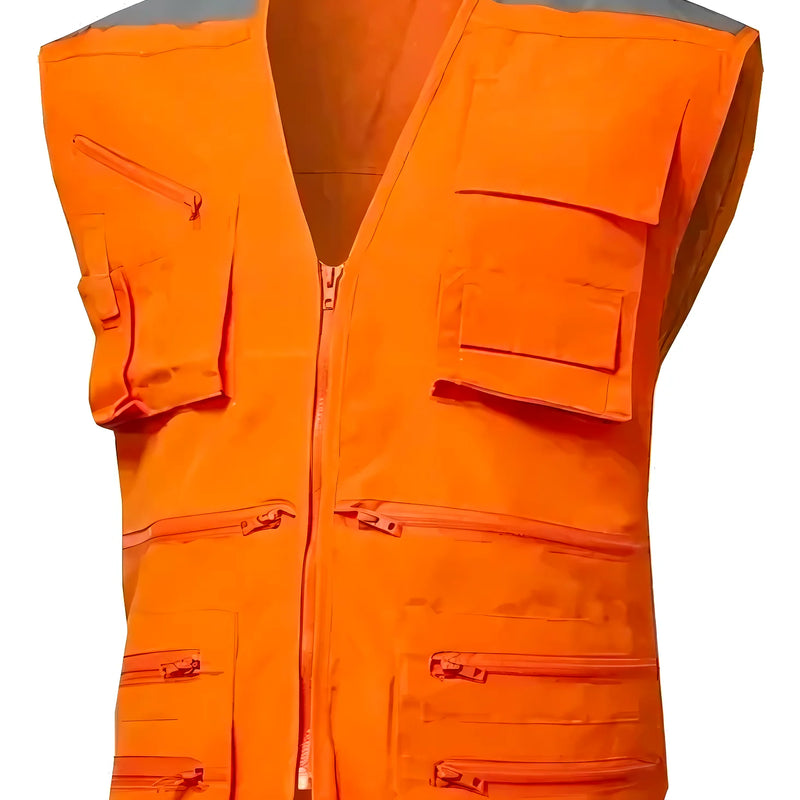 Chaleco Geologo Gabardina Naranja T M - Varietas Chile - Santiago