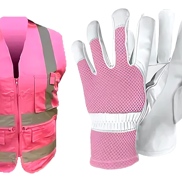 Pack Chaleco Geólogoguante Rosa Talla L - Varietas Chile - Santiago