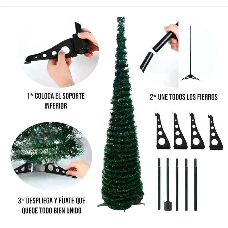 Arbol De Navidad Plegable Espiral - Varietas Chile - Santiago