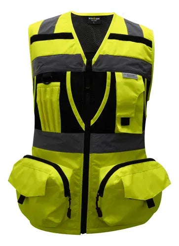 Chaleco Geólogo Geoplus Amarillo Talla S