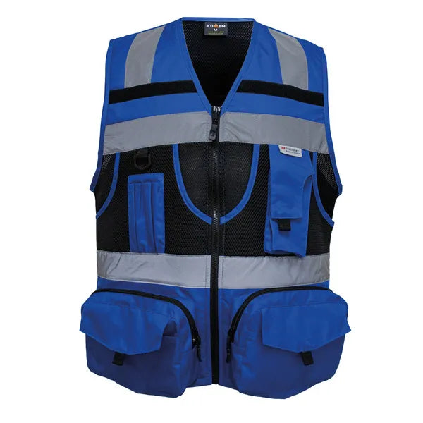 Chaleco Geólogo Geoplus Azul Talla Xl