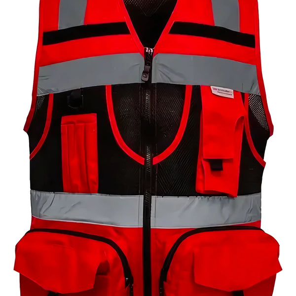 Chaleco Geólogo Geoplus Rojo Talla S - Varietas Chile - Santiago
