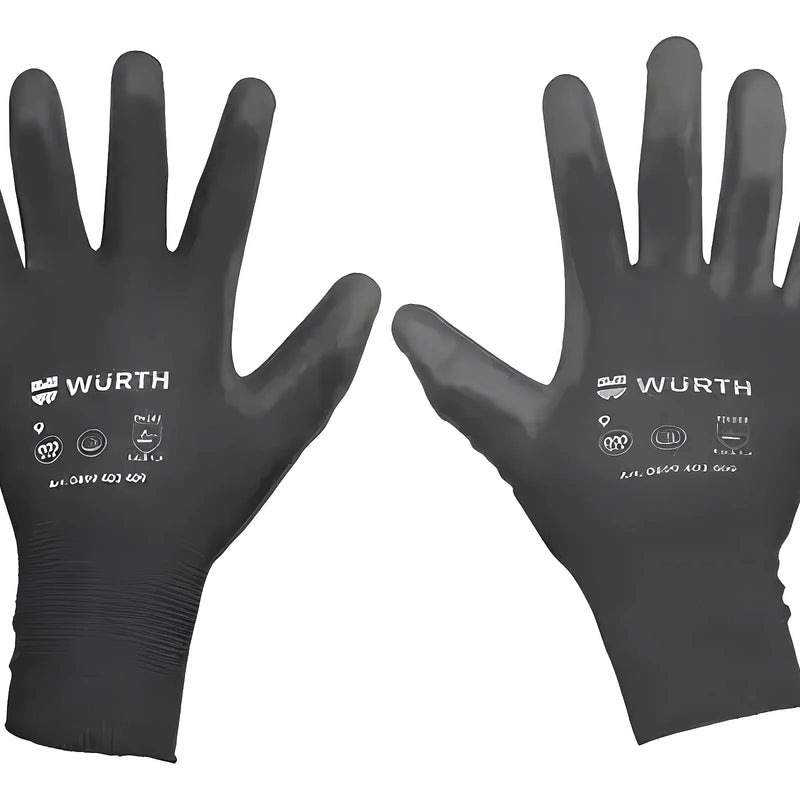 Guante Pu Microporo Negro Ecoline T10 - Varietas Chile - Santiago