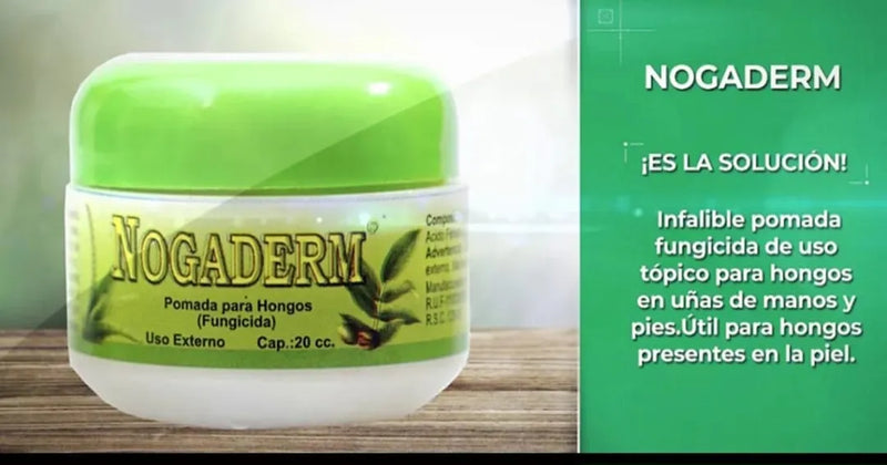 Pack Crema Gotas Para Hongos Nogaderm
