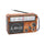 Radio X Bass Carga Solar Usb Y Pilas
