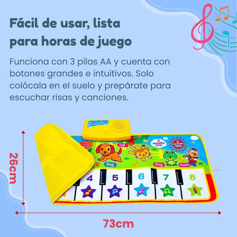Alfombra Piano Interactiva Para Niños
