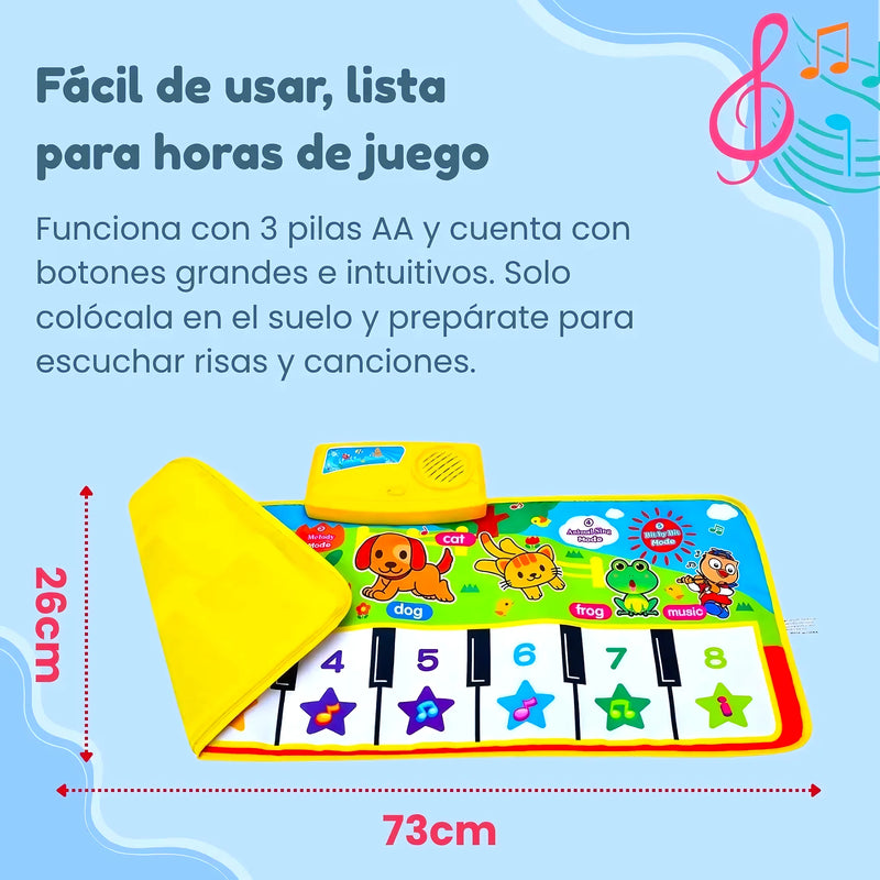 Alfombra Piano Interactiva Para Niños - Varietas Chile - Santiago