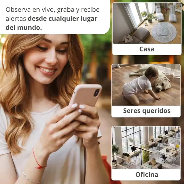 Mini Cámara Espia Wifi Full Hd 1080P -en tu casa Chile - Santiago