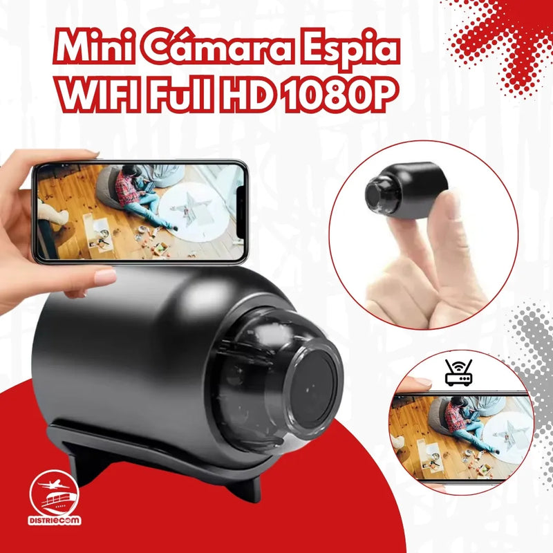 Mini Cámara Espia Wifi Full Hd 1080P -en tu casa Chile - Santiago