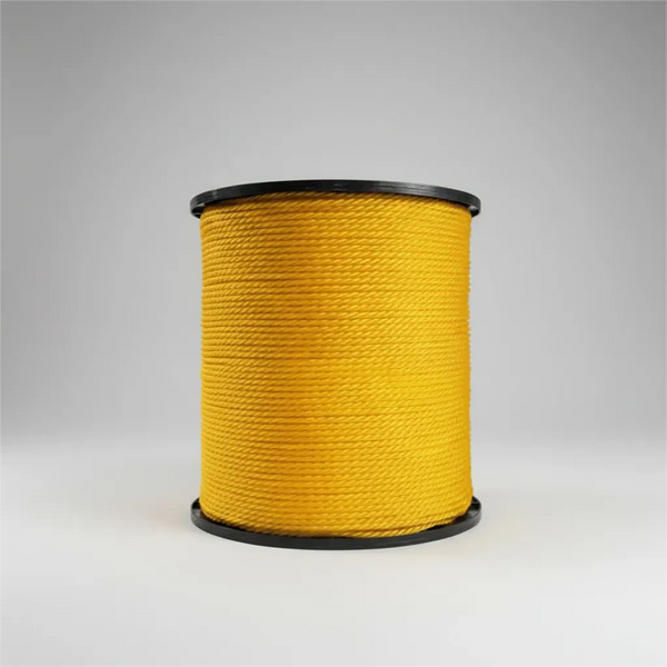 Cordel Plastico 6Mmx48Mts 10Kg Amarillo