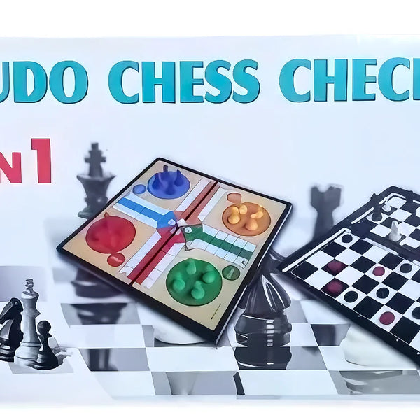 Dama Ludo Ajedrez 3 En 1 - Varietas Chile - Santiago