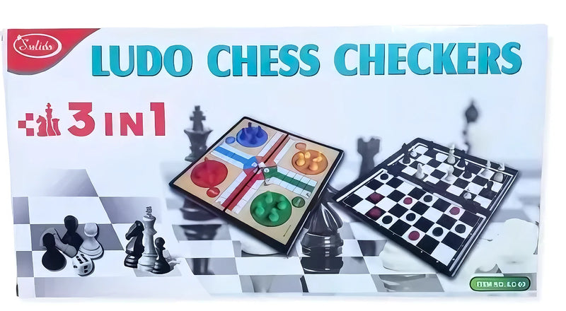 Dama Ludo Ajedrez 3 En 1 - Varietas Chile - Santiago