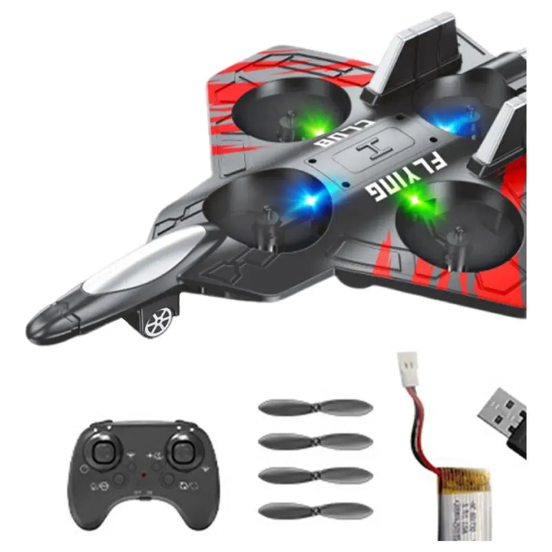 Drone Avión Espuma Planeador Control Rem