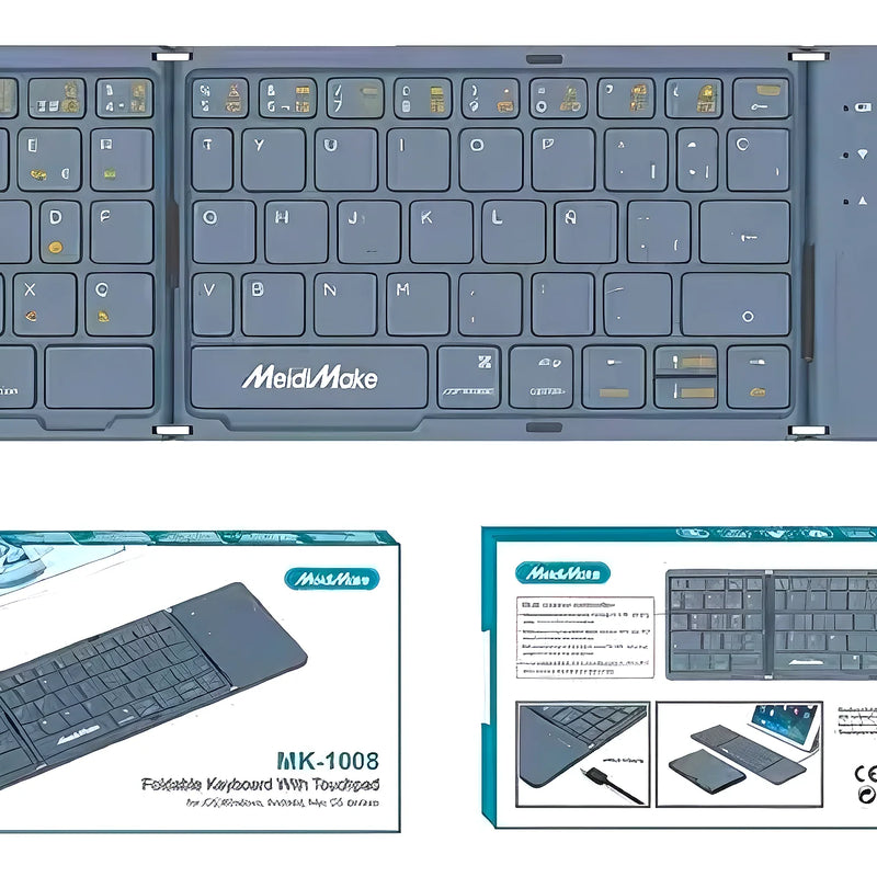 Teclado Usb Portátil Plegable Pad Tactil - Varietas Chile - Santiago