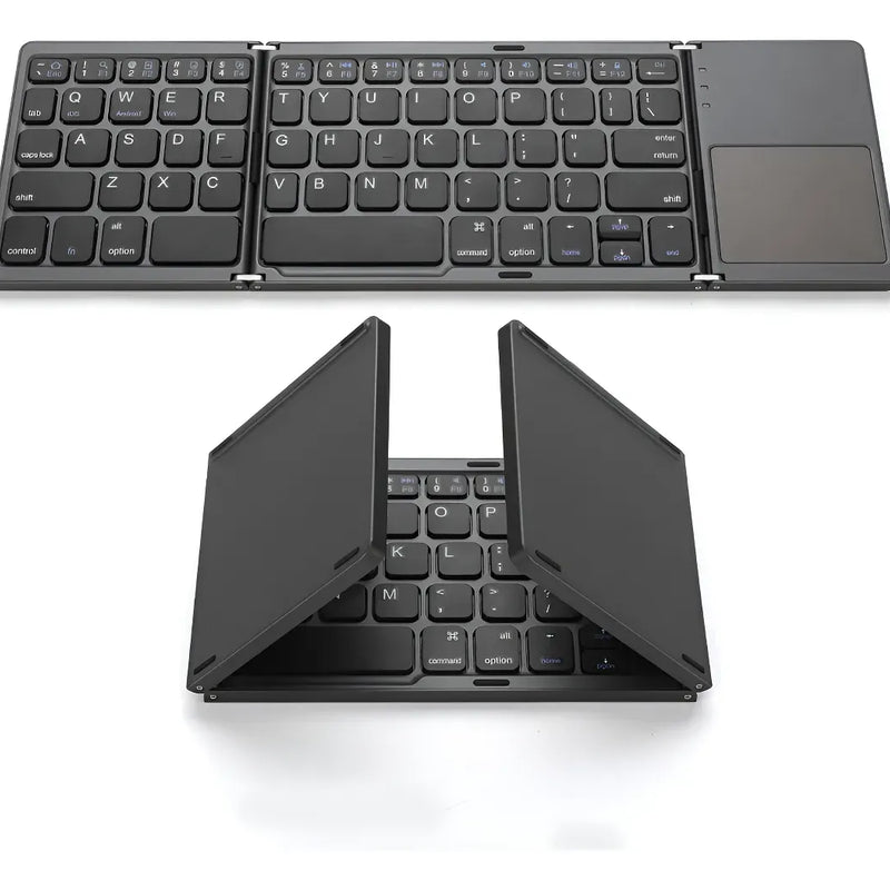 Teclado Usb Portátil Plegable Pad Tactil