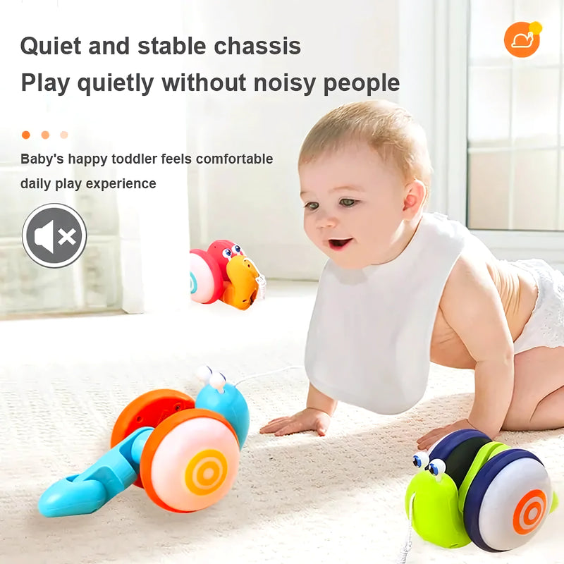 Juguete De Arrastre Niños Caracol Led - Varietas Chile - Santiago