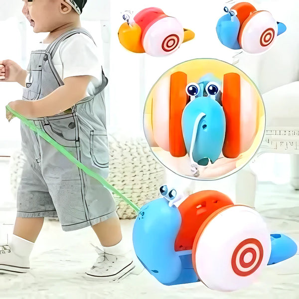 Juguete De Arrastre Niños Caracol Led - Varietas Chile - Santiago