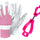 Guante Cabritilla Rosaportaguantes T M