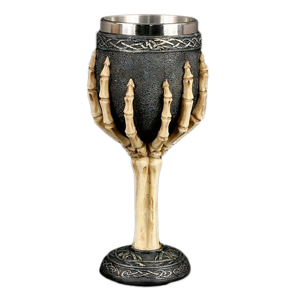 Copa Cáliz Calabera Medieval Vikingo