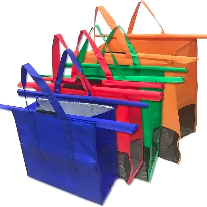 Set De 4 Bolsas Reutilizables Ecológica - Varietas Chile - Santiago