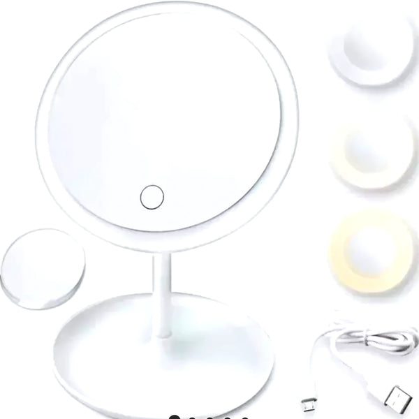 Espejo Ajustable Con Luces Led - Varietas Chile - Santiago