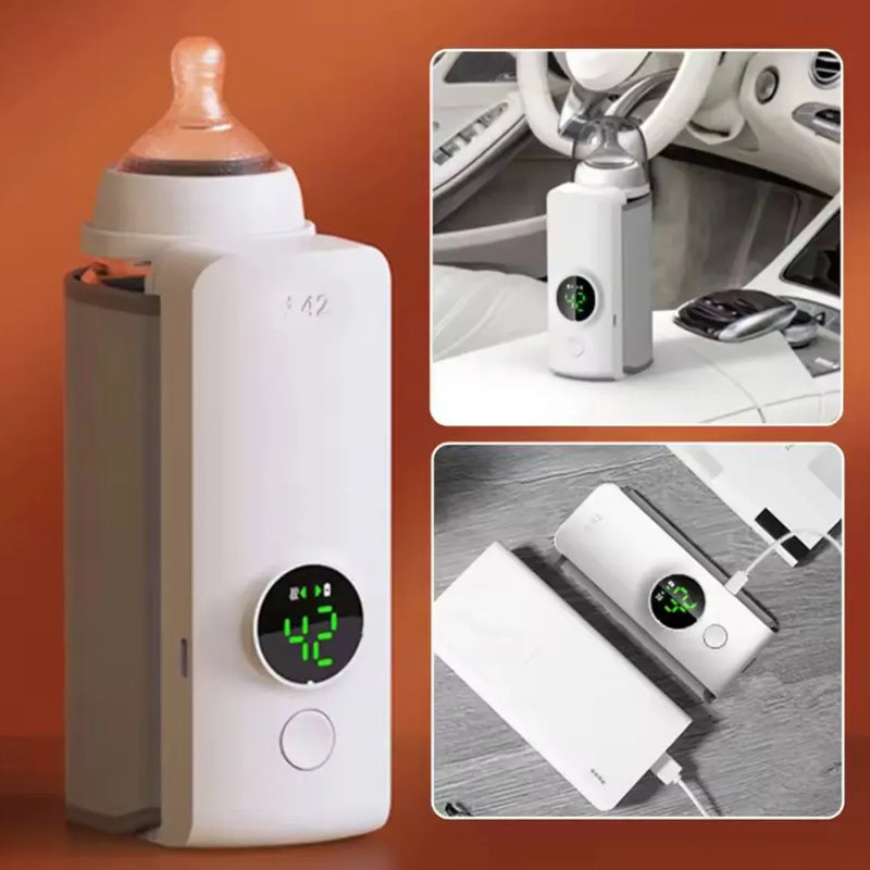 Calentador Biberon Portátil Inalámbrico