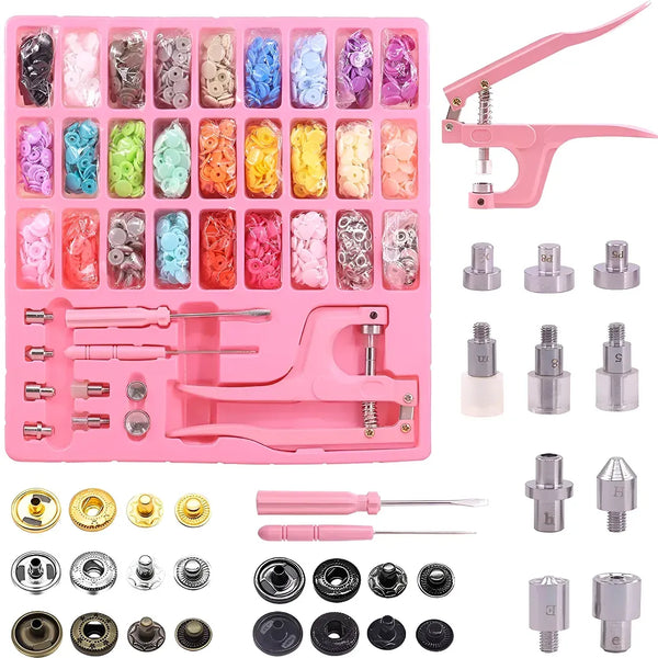 Pinza Kam Botón Presión Broche 24 Colore