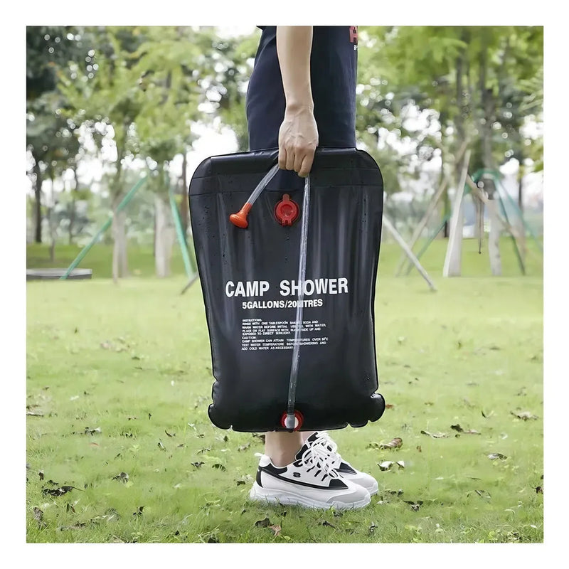 Bolsa Ducha Solar Portátil Camping 20L