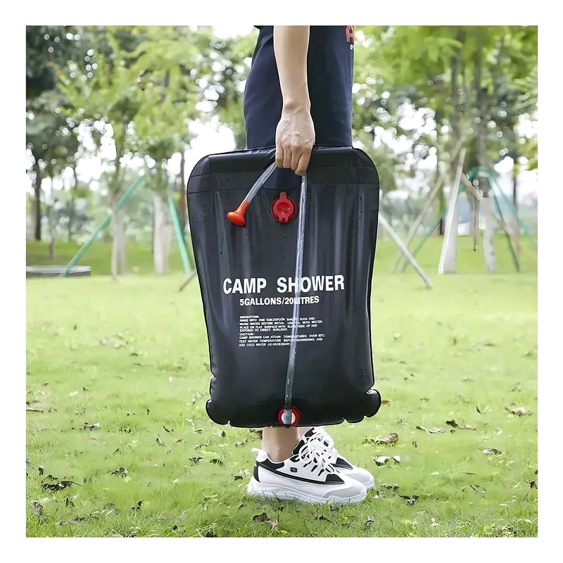Bolsa Ducha Solar Portátil Camping 20L - Varietas Chile - Santiago