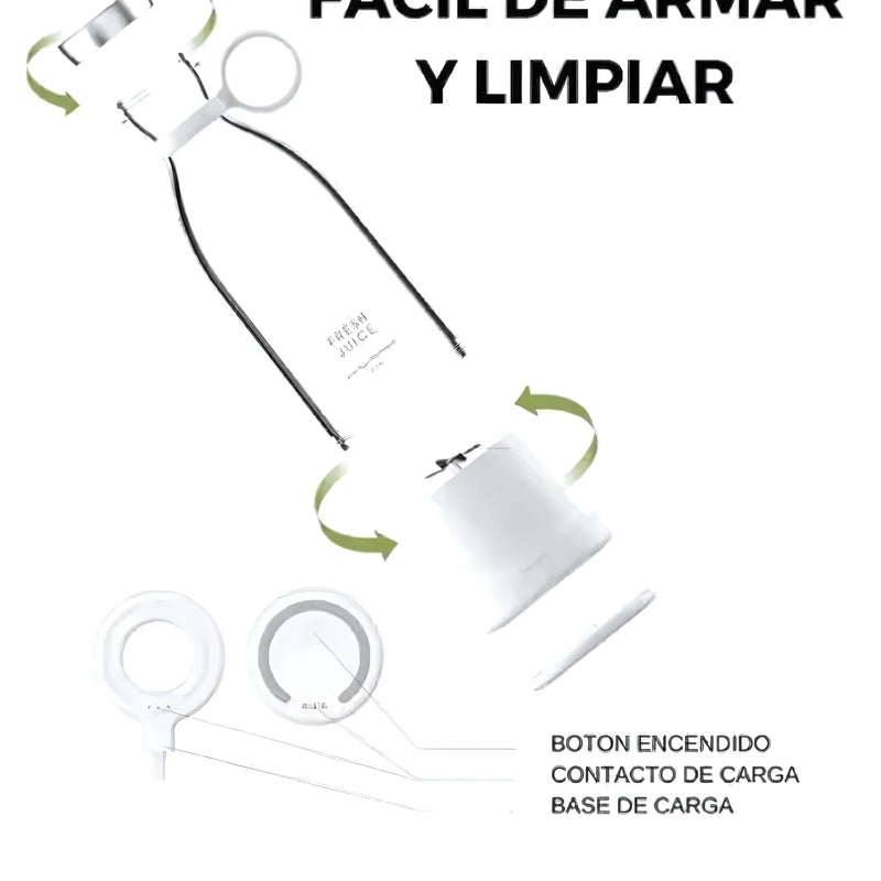 Botella Licuadora Recargable Portatil - Varietas Chile - Santiago