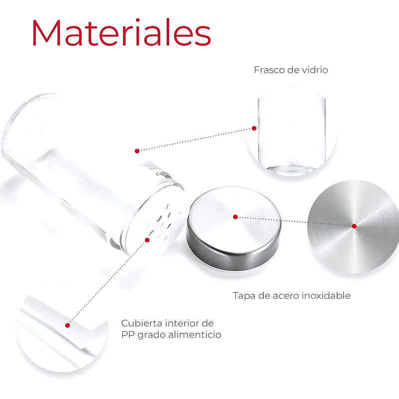 Especiero Giratorio Acero Inoxidable 20U - Varietas Chile - Santiago