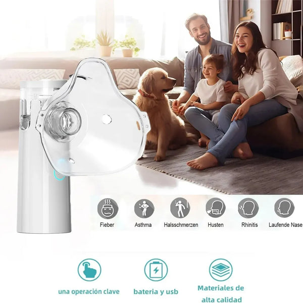 Nebulizador Portátil Usb Y Batería
