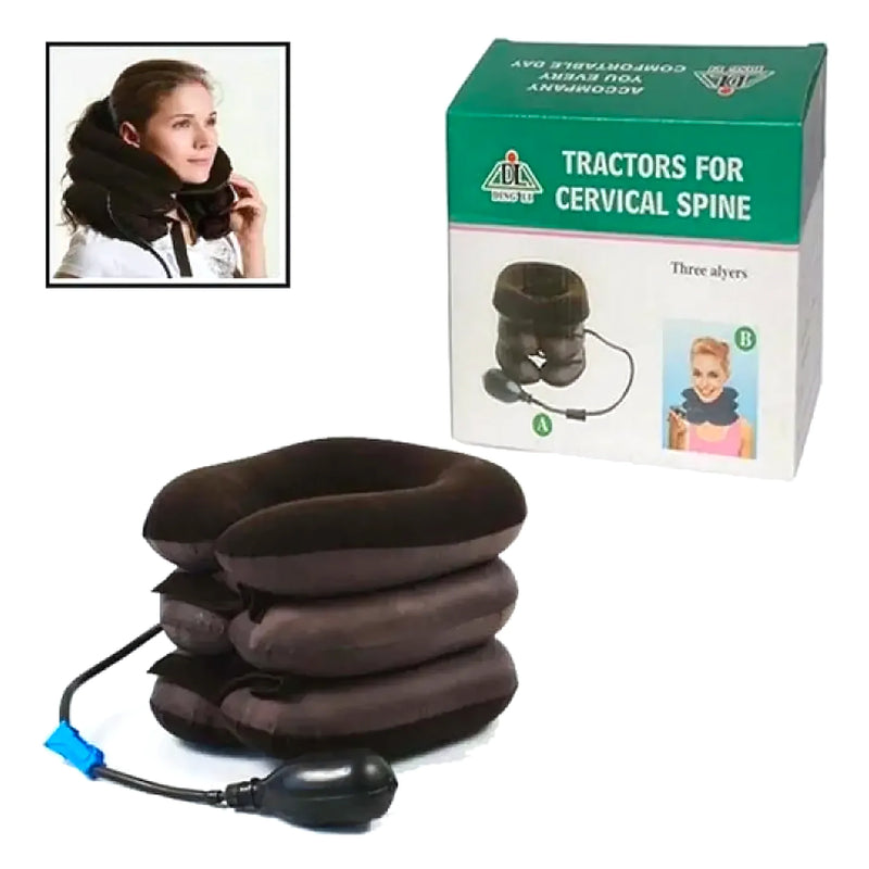 Almohada Cojín Inflable 3 Nivel Cuello - Varietas Chile - Santiago