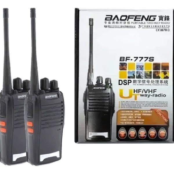 Pack 2 Radio Baofeng Walkie Talkie - Varietas Chile - Santiago