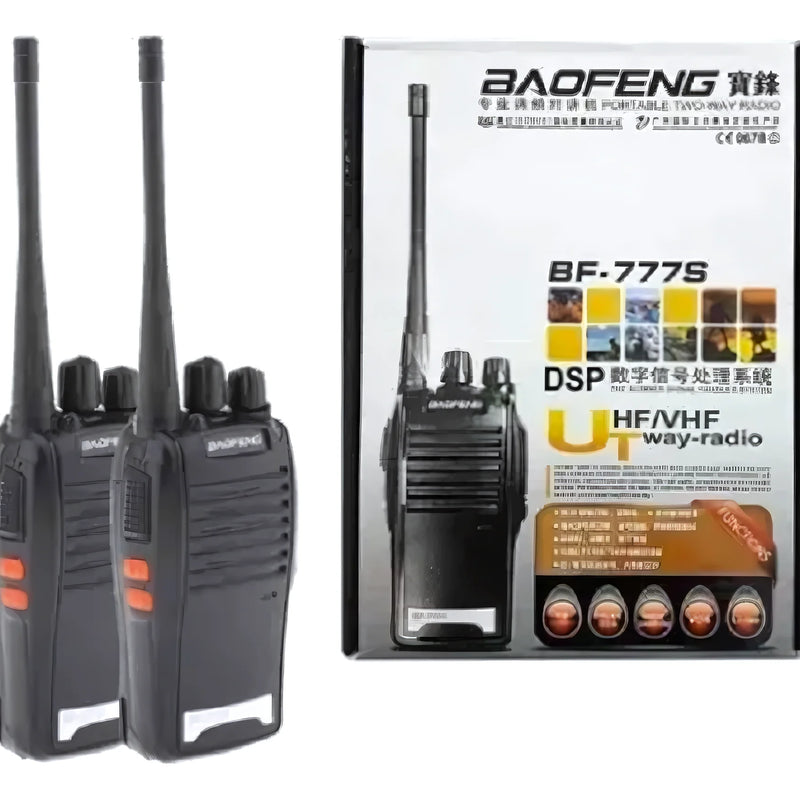 Pack 2 Radio Baofeng Walkie Talkie - Varietas Chile - Santiago