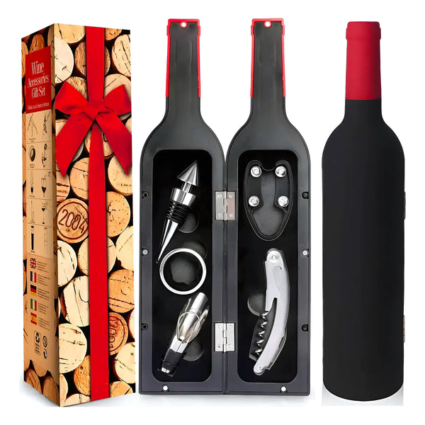 Juego Descorche De Vino 5 Accesorios - Varietas Chile - Santiago