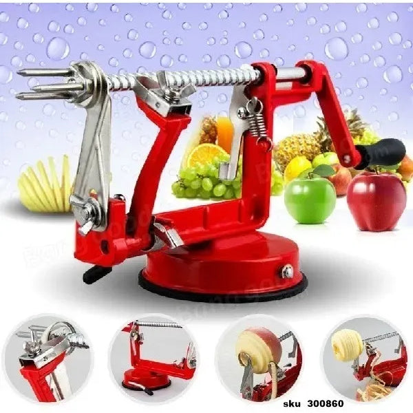 Pelador Frutas Papas Manzanas Cortador