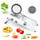 Mandolina 18 Cortes Alimentos Vegetales
