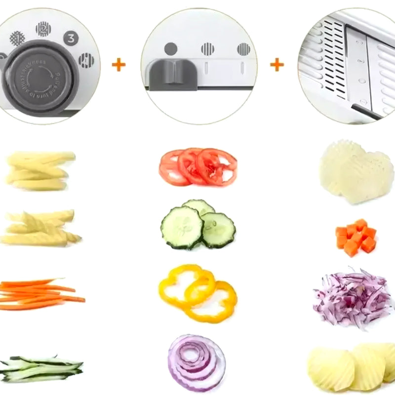 Mandolina 18 Cortes Alimentos Vegetales - Varietas Chile - Santiago