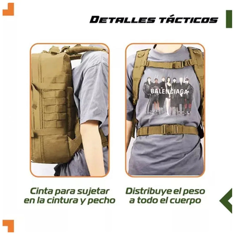 Mochila Táctica De 50 Litros Pentagon