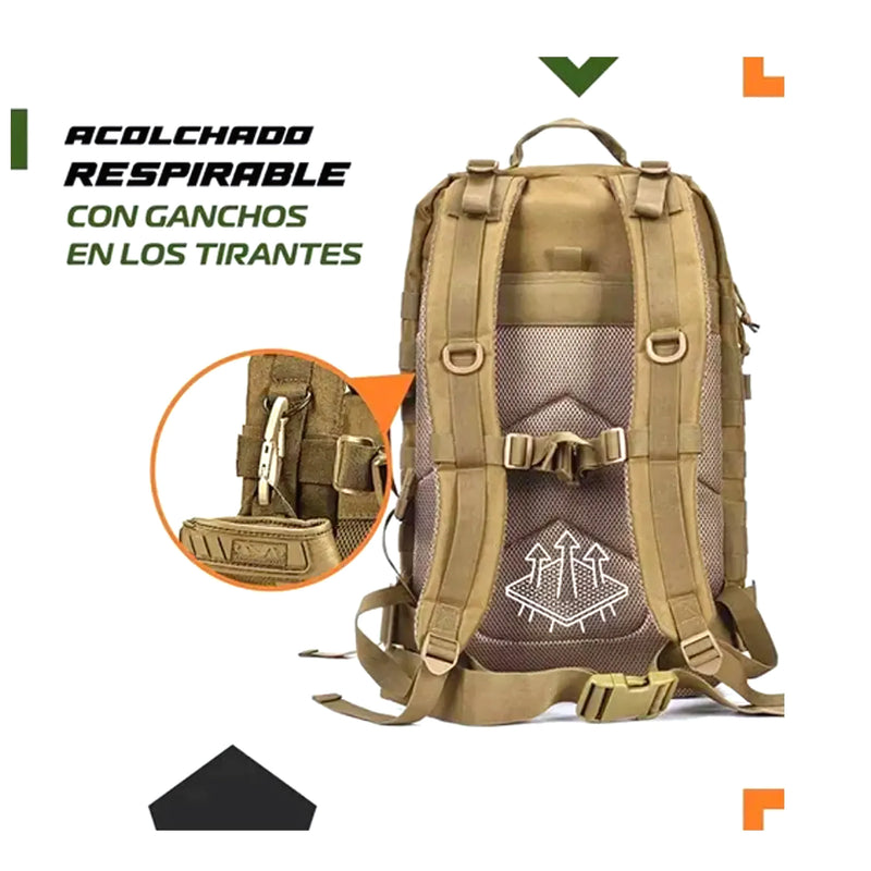 Mochila Táctica De 50 Litros Pentagon - Varietas Chile - Santiago
