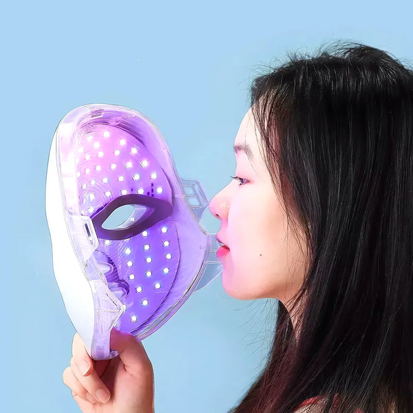 Máscara Led 7 Núcleos Fototerapia Facial - Varietas Chile - Santiago