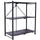Estante Plegable Acero Ruedas 3 Pisos