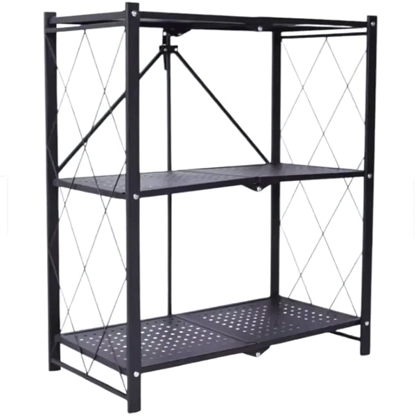 Estante Plegable Acero Ruedas 3 Pisos - Varietas Chile - Santiago