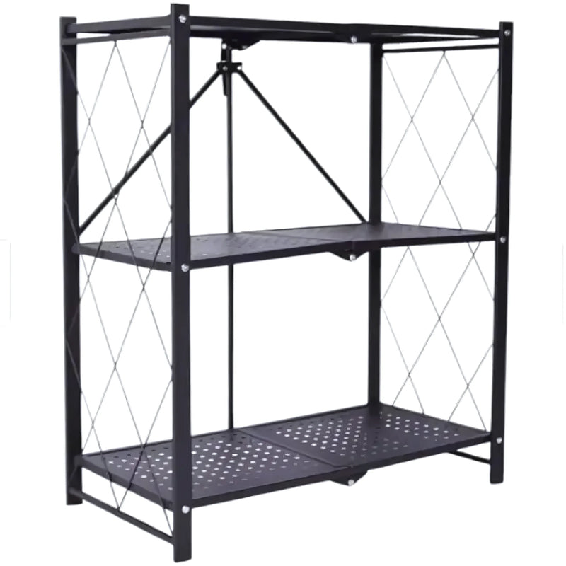 Estante Plegable Acero Ruedas 3 Pisos - Varietas Chile - Santiago