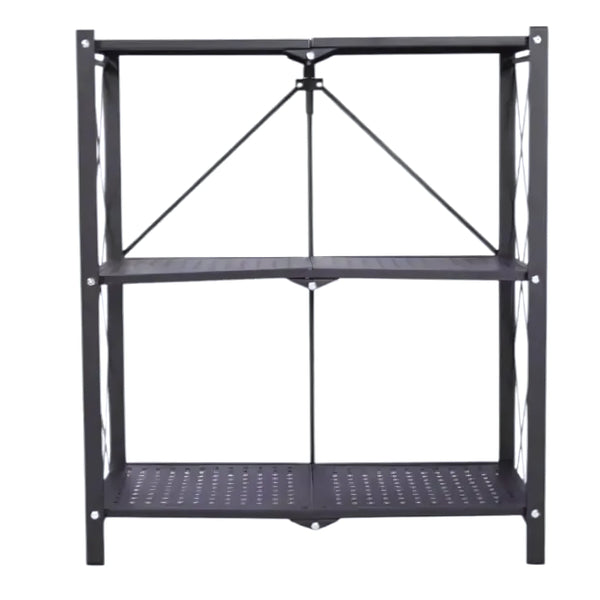 Estante Plegable Acero Ruedas 3 Pisos - Varietas Chile - Santiago