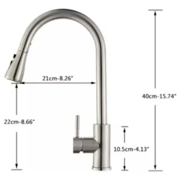 Lavaplatos Llave Monomando Extensible